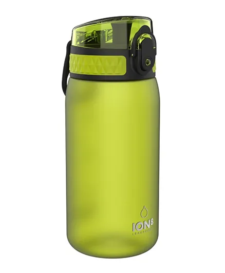 زجاجة ماء خضراء متجمدة مضادة للتسرب من أيون8 - 350 مل