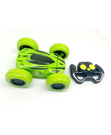 Toon Toyz 2.4G Special Effects Double Sided Anti RC Car With Light Music - Green