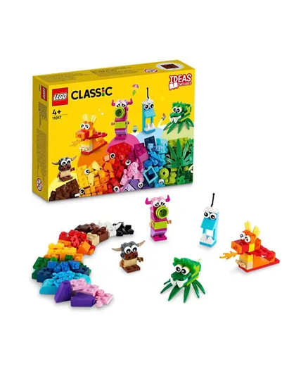 LEGO Classic Creative Monsters 11017 - 140 Pieces