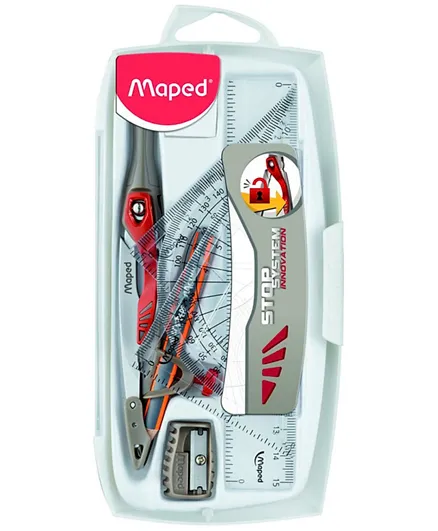 Maped M.Set Stop System Innovation Pack of 8 - Grey