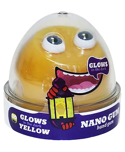 Nano Gum Glows To Yellow Slime- 50g