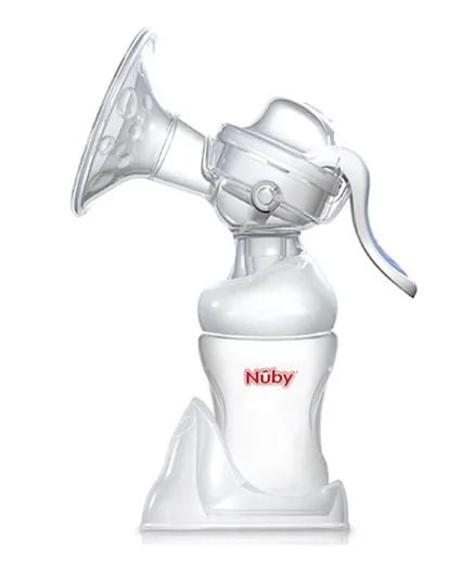 Nuby Manual Breast Pump White - 240 ml
