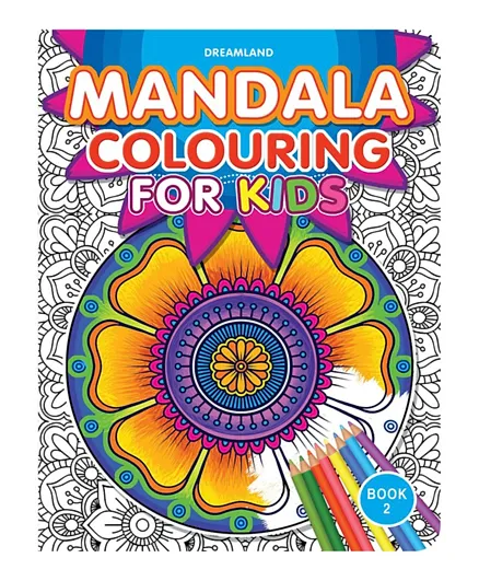 Mandala Colouring for Kids Book 2 - English