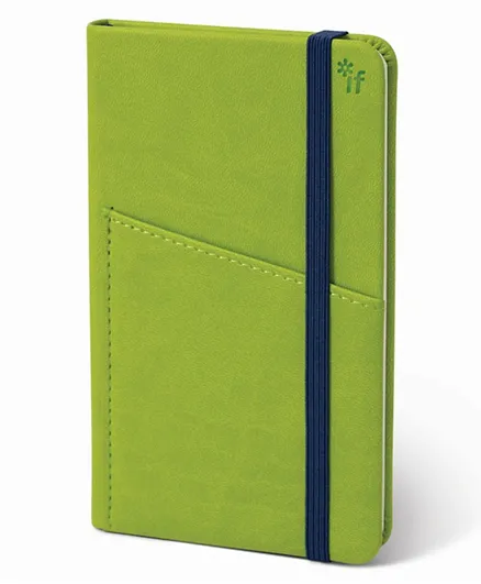 IF Bookaroo Pocket Notebook Journal  - Chartreuse