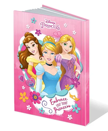 Disney Princess Arabic Hard Cover Notebook -100 Sheet