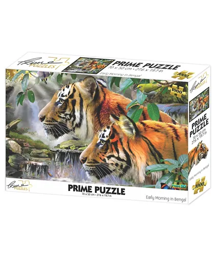 Prime 3D Howard Robinson Early Morning in Bengal 3D Puzzle - 1000 Pieces