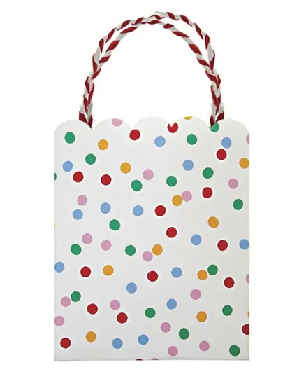 Meru Meri Toot Sweet Spotty Party Bags Pack of 8 - Multicolour