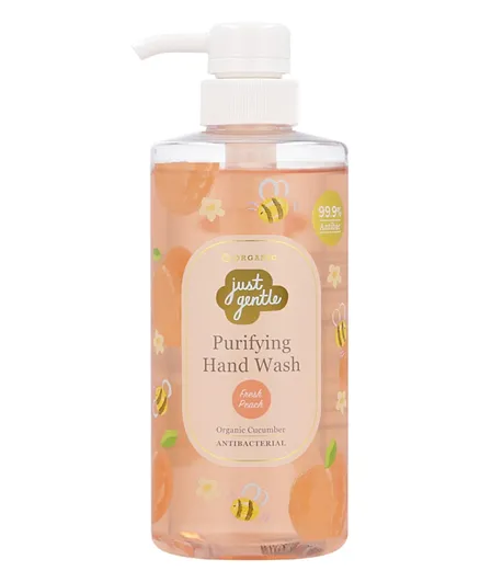 Just Gentle Purifying Hand Wash Fresh Peach - 500 ml