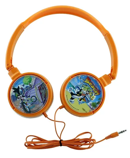 Warner Bros Looney Tunes Over Ear Headphones for Kids - Orange