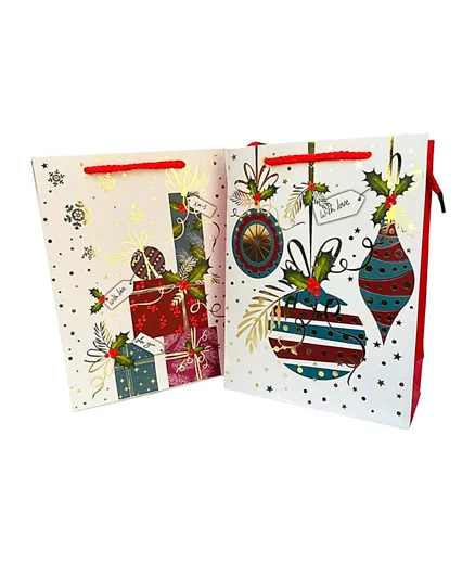 Lafiesta Christmas Gift Bags - 6 Pieces