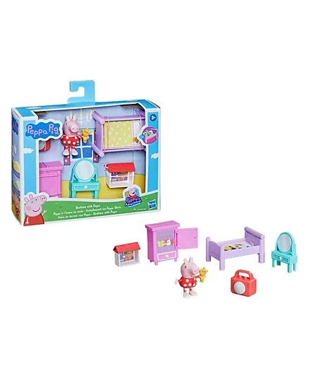 Peppa Pig Adventures Bedtime Set with 5 Accessories - Pack of 6