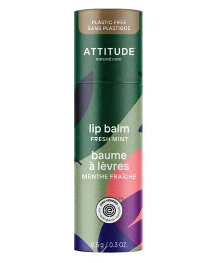 Attitude Leaves Bar Fresh Mint Lip Balm - 8.5g