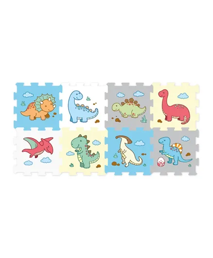 Sunta Baby Puzzle Mat Dinosaur - 8 Pices