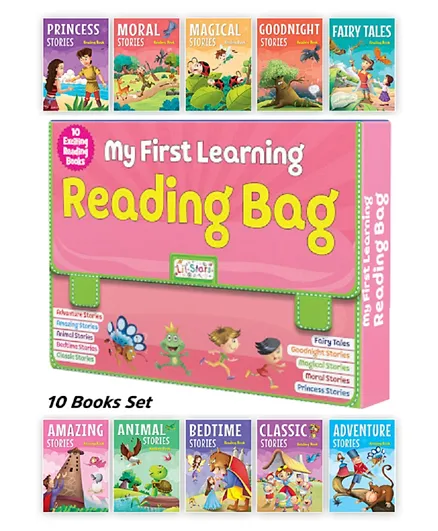 Pegasus My First Learning Reading Bag Set of 10 Books  - English