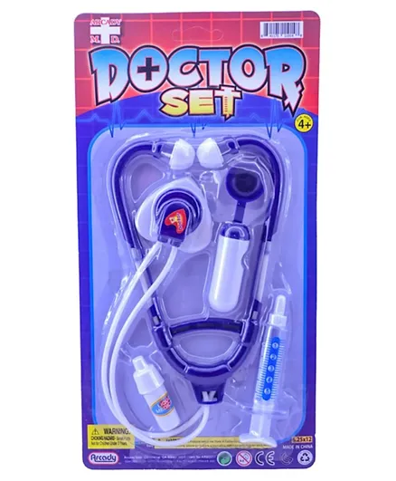 Artoy Doctor Play Set On Blister Card - 4 Pieces