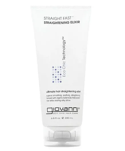 Giovanni Straight Fast Hair Straightening Elixer - 6.8oz