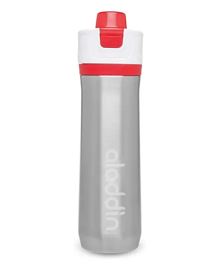 Aladdin Active Hydration Thermavac Stainless Steel Water Bottle Red - 0.6L
