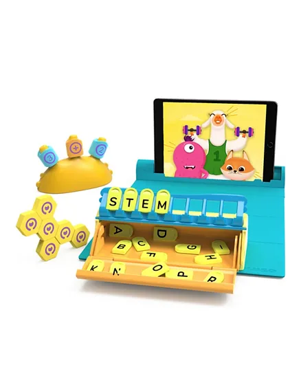PlayShifu Plugo STEM Wiz 3 in 1 Count, Letters & Link Board Game - 1 Player