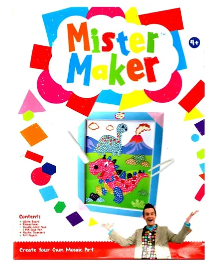 PMS Mister Maker Create your own Mosaic Art Rhinestones - Multicolor
