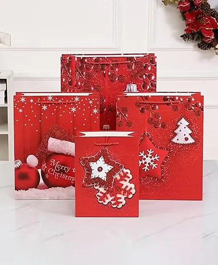 برين جيجلز مجموعة أكياس الهدايا الكريسماسية - متنوعة بعدد 12