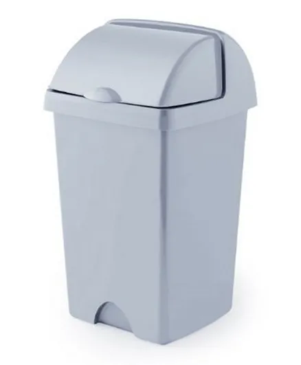 Addis Roll Top Recycled Bin Grey - 25L