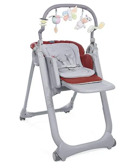 Chicco Polly Magic Relax Highchair - Red Passion