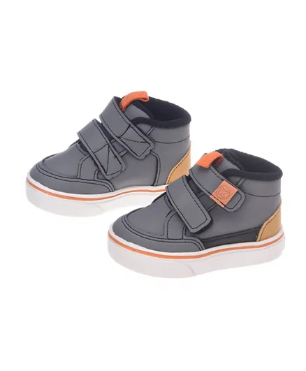 Klin Shoes Velcro Closure Sneakers - Grey