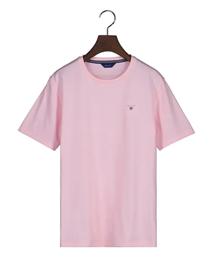 Gant Shield Graphic Slim Fit T-Shirt - Pink