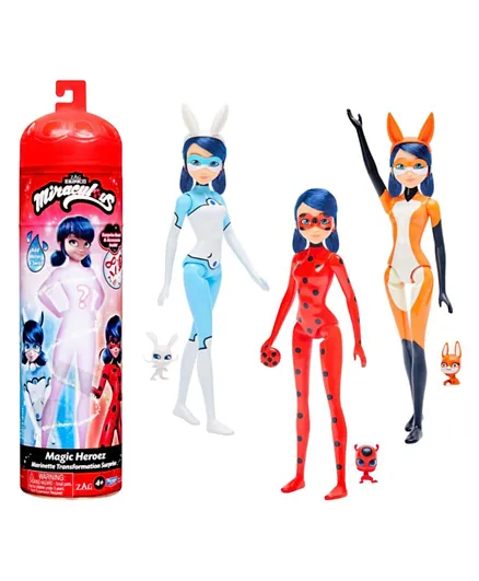 Miraculous Magic Heroes Marinette Transformation Surprise Assorted -  10.5 Inches