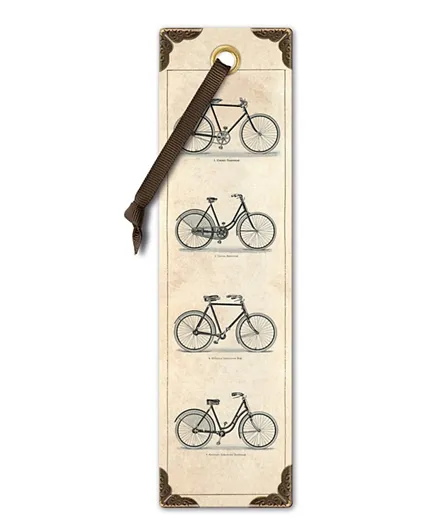 IF Vintage Bookmark - Bicycles