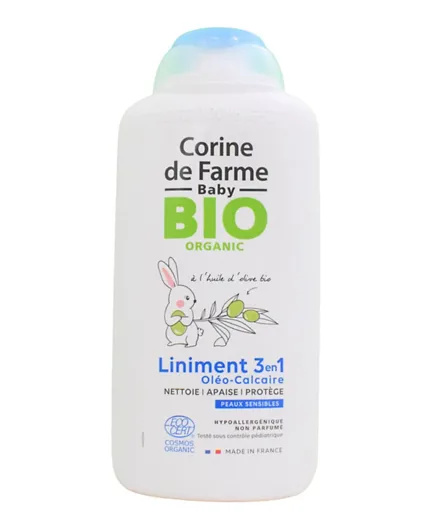 Corine de Farme Baby Bio Organic 3 In 1 Liniment Diaper Change - 500 ml