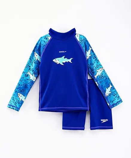 سبيدو مجموعة ملابس السباحة - أزرق