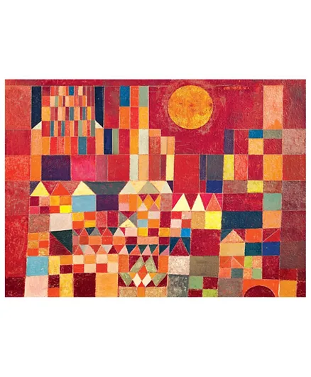 Eurographics Castle And Sun By Paul Klee Multicolour -1000 Pieces