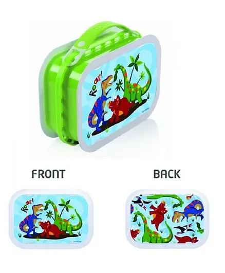 Yubo Lunch Box Dinosaur - Green