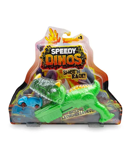 Speedy Dinos Shot N Race Dino Vehicle with Launcher