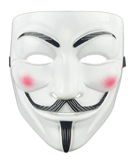 Highland Halloween Joker Scary Mask - White