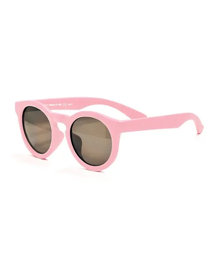 REAL SHADES Chill Smoke Lens Sunglasses - Dusty Rose