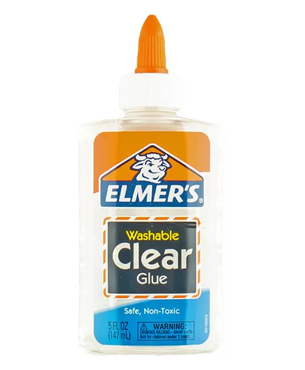 Elmers Washable Clear School Glue - 147mL