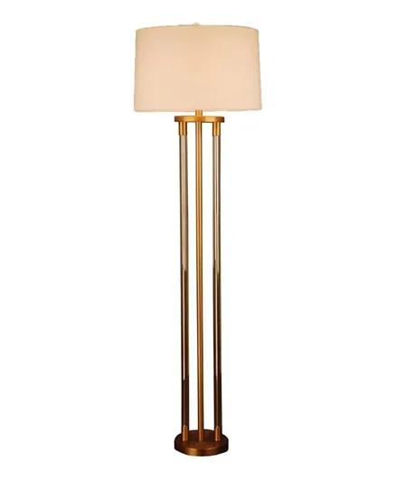 PAN Home Lucienne E27 Twin Glass Tube Floor Lamp