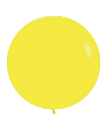 بالونات لاتكس دائرية من سيمبرتكس فاشن أصفر - عبوة من 3