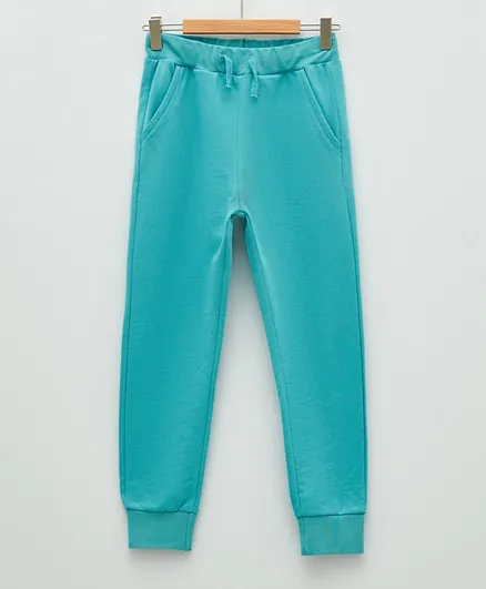 LC Waikiki Solid Sweatpants - Turquoise