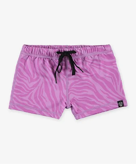 Beach & Bandits Printed Swim Shorts S - Purple