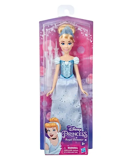Disney Princess Royal Shimmer Cinderella Fashion Doll with Skirt and Accessories