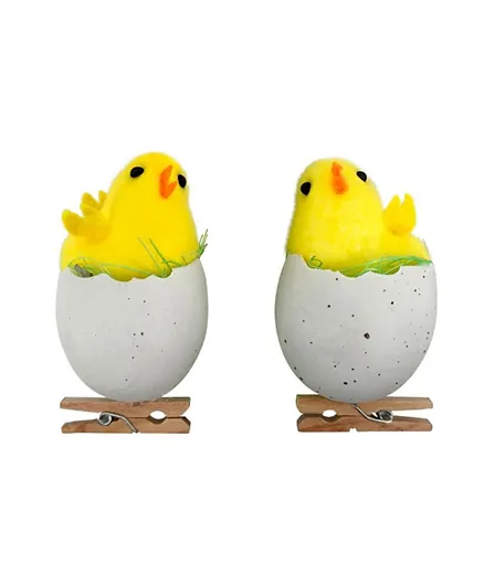 Party Magic Easter Chicks Decoration 2Pcs/pack