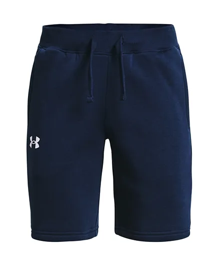 Under Armour UA Rival Cotton YLG Shorts - Navy