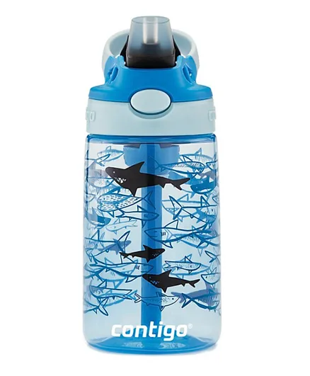 Contigo Autospout Kids Easy Clean Bottle Bottle Blue Graphic - 420mL