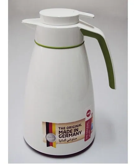 Emsa Bell Flask Quick Tip White/Green - 1.5L