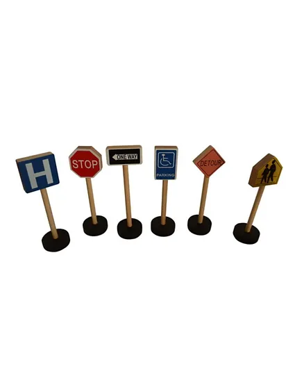 Sing2Sky Wooden Road Signs - 15 Signs