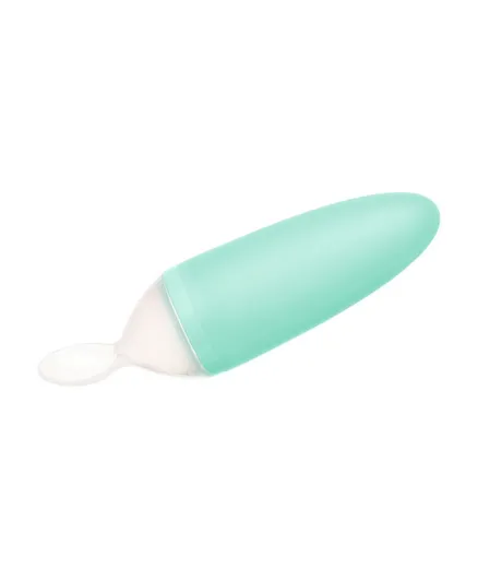 Boon Squirt Silicone Baby Food Dispensing Spoon Green - 89ml