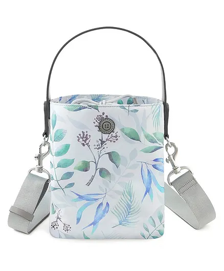 Twelvelittle Insulated Bottle Bag - Leaf Print